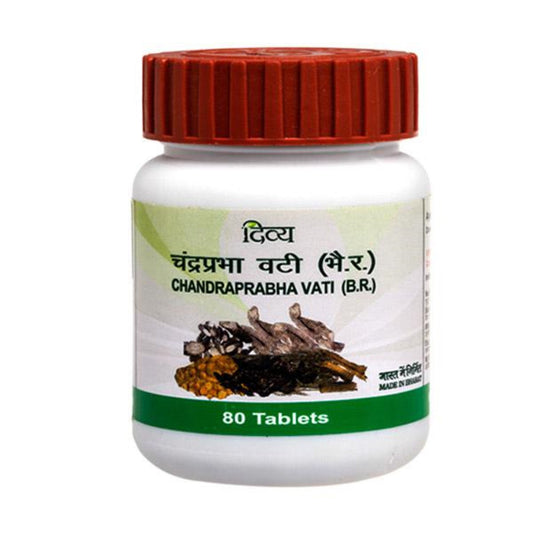 5 Pack - Fast Shipping from USA. Patanjali Divya Chandraprabha Vati 80 Tablets