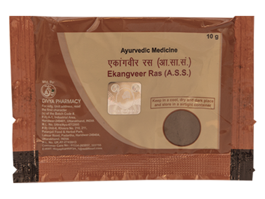 3 Pack - Fast Shipping from USA. Patanjali Ekangveer Ras 10g