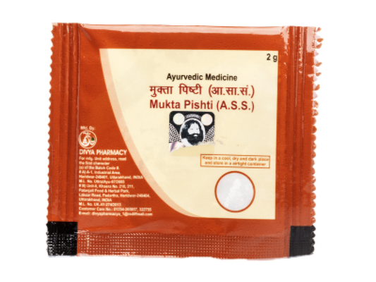 3 Pack - Fast Shipping from USA. Patanjali Mukta Pishti 2g