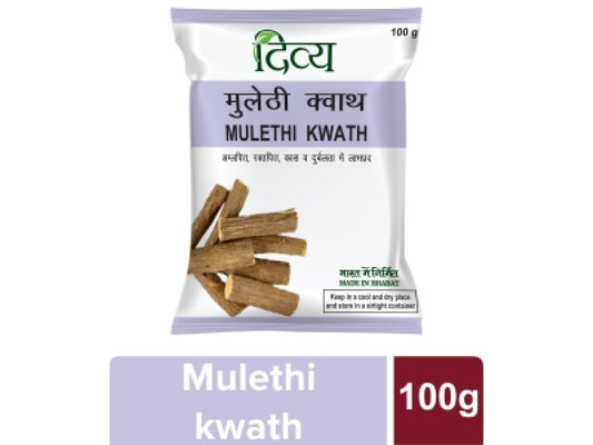 2 Pack - Fast Shipping from USA. Patanjali Mulethi Kwath 100g