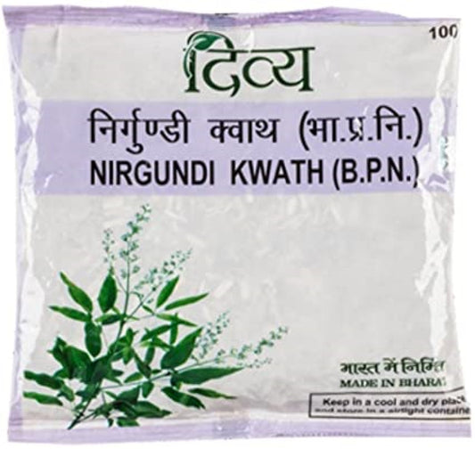 2 Pack - Fast Shipping from USA. Patanjali Nirgundi Kwath 100g