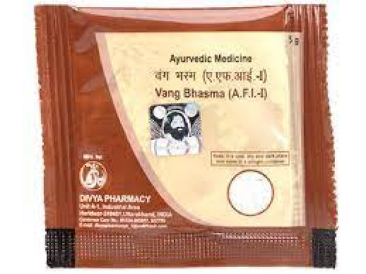 3 Pack - Fast Shipping from USA. Patanjali Vang Bhasma 5g