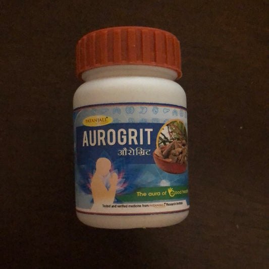 Fast Shipping from USA. Patanjali Divya Aurogrit 60 Tablets