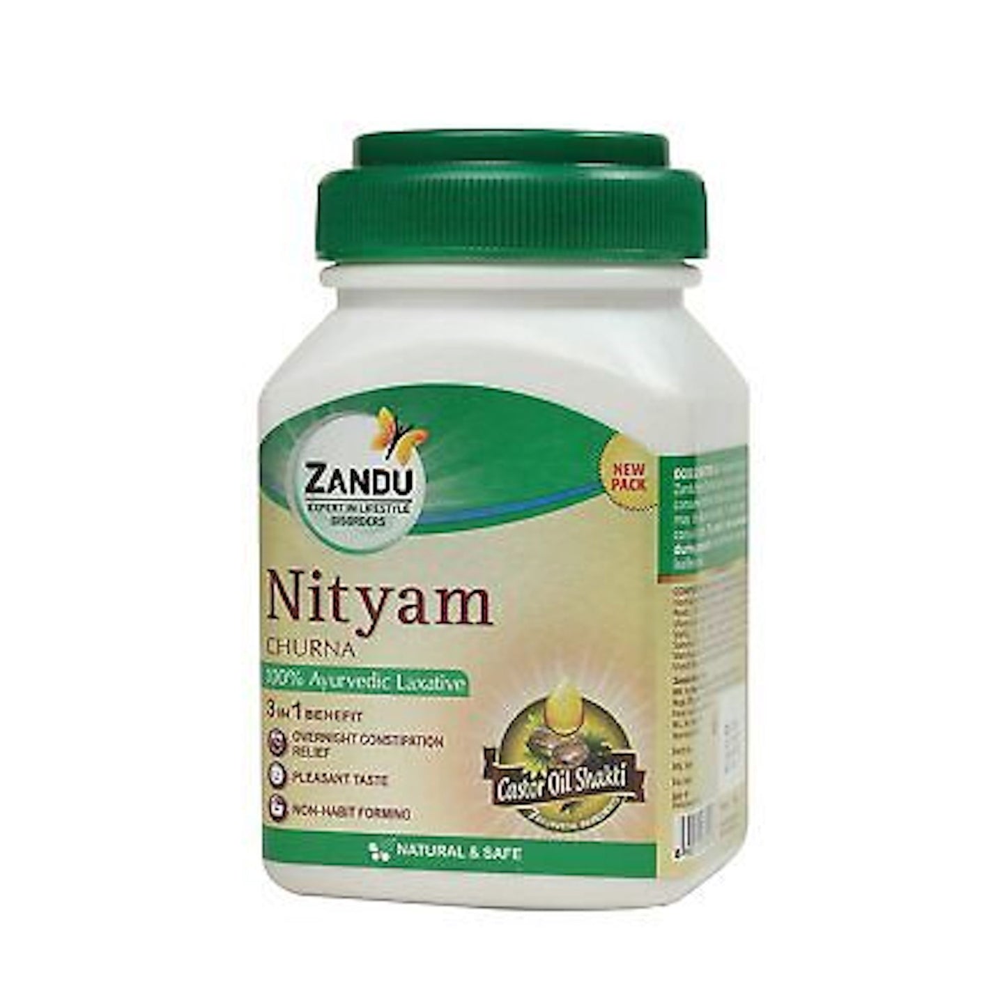 2 Pack - Fast Shipping from USA. Zandu Nityam Churna 100g