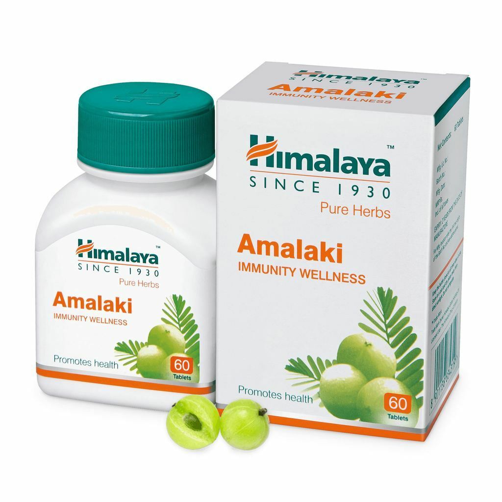 Fast Shipping from USA. Himalaya Amalaki 60 Tablets