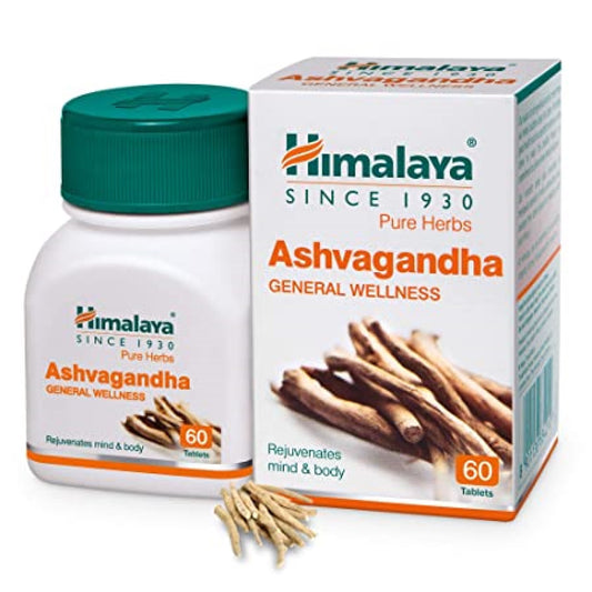 Fast Shipping from USA. Himalaya Ashvagandha 60 Tablets