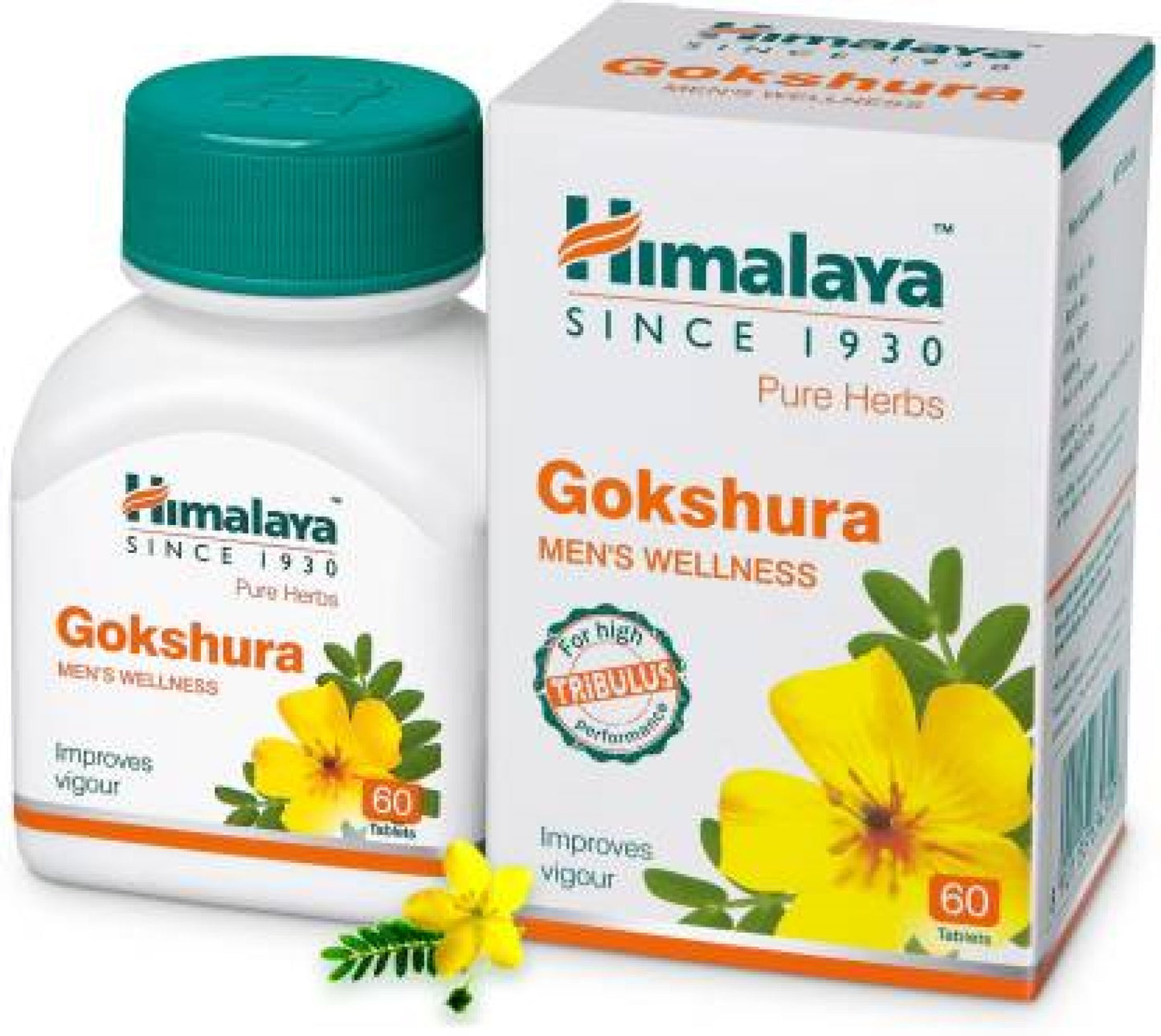 Fast Shipping from USA. Himalaya Gokshura 60 Tablets