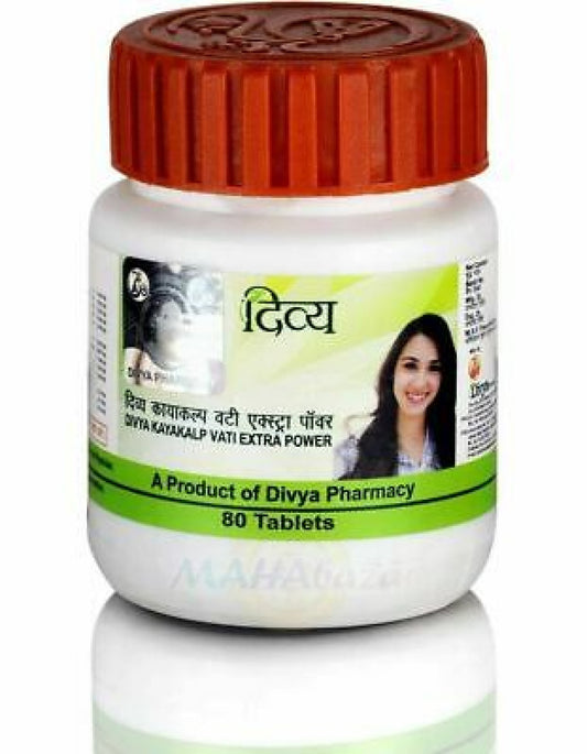 Fast Shipping from USA. Patanjali Divya Kayakalp Extra Power 80 Tablets