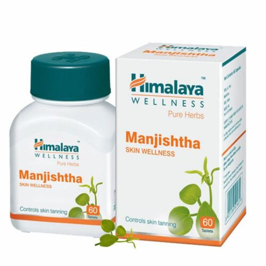 Fast Shipping from USA. Himalaya Manjishtha 60 Tablets