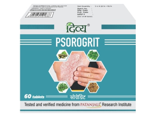 Fast Shipping from USA. Patanjali Divya Psorogrit 60 Tablets