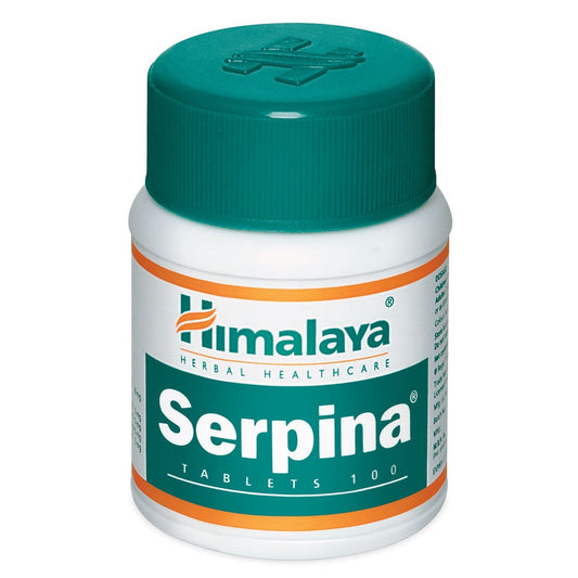 Fast Shipping from USA. Himalaya Serpina 100 Tablets