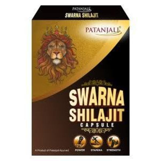 Fast Shipping from USA. Patanjali Divya Swarna Shilajit 10 Capsules