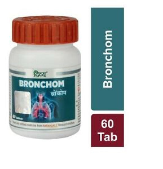 Fast Shipping from USA. Patanjali Divya Bronchom 60 Tablets