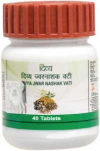 Fast Shipping from USA. Patanjali Divya Jwarnashak Vati 40 Tablets