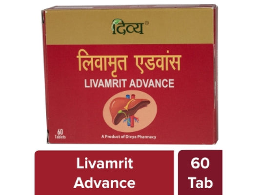 Fast Shipping from USA. Patanjali Divya Livamrit Advance 60 Tablets