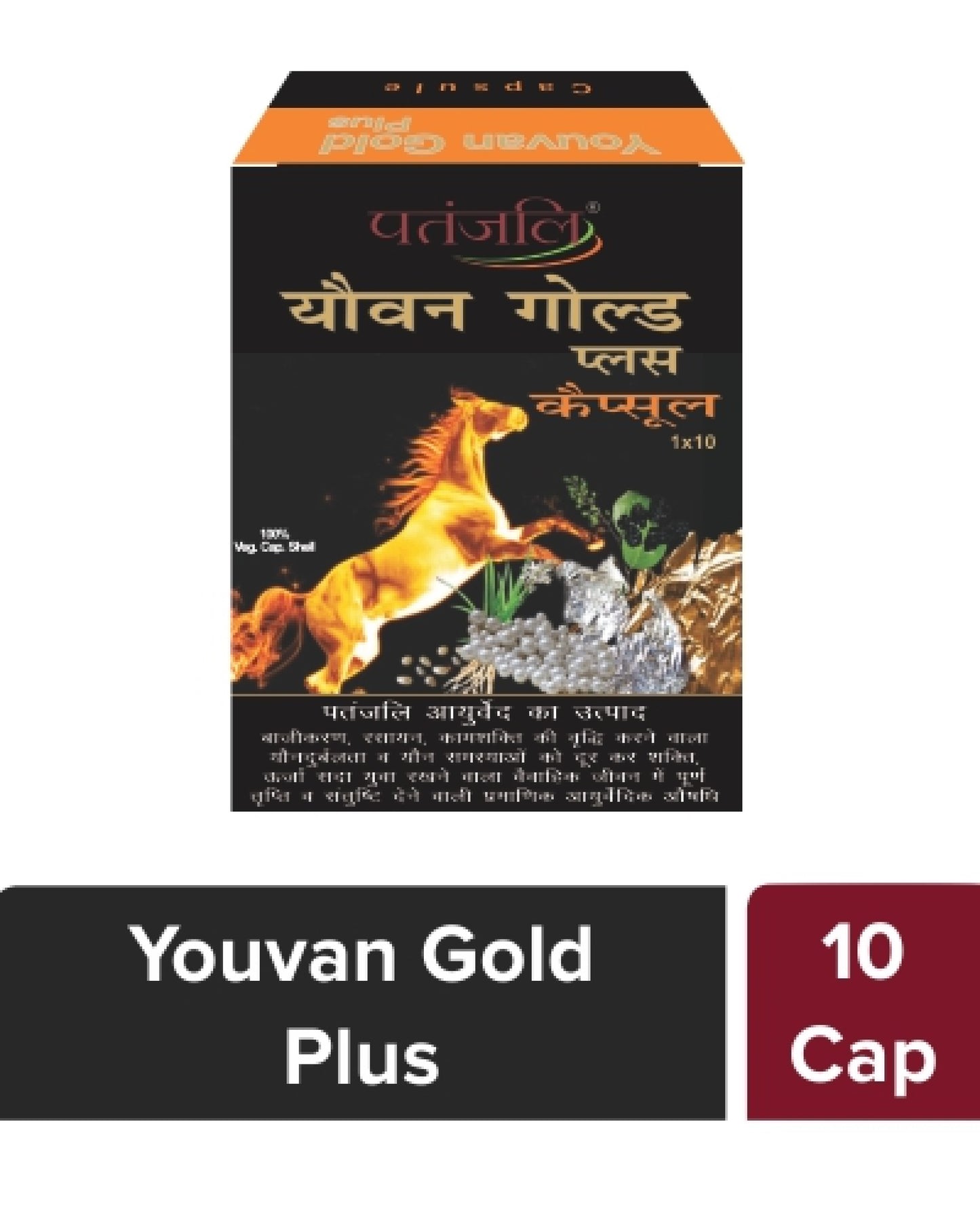 Fast Shipping from USA. Patanjali Divya Youvan Gold Plus 10 Tablets